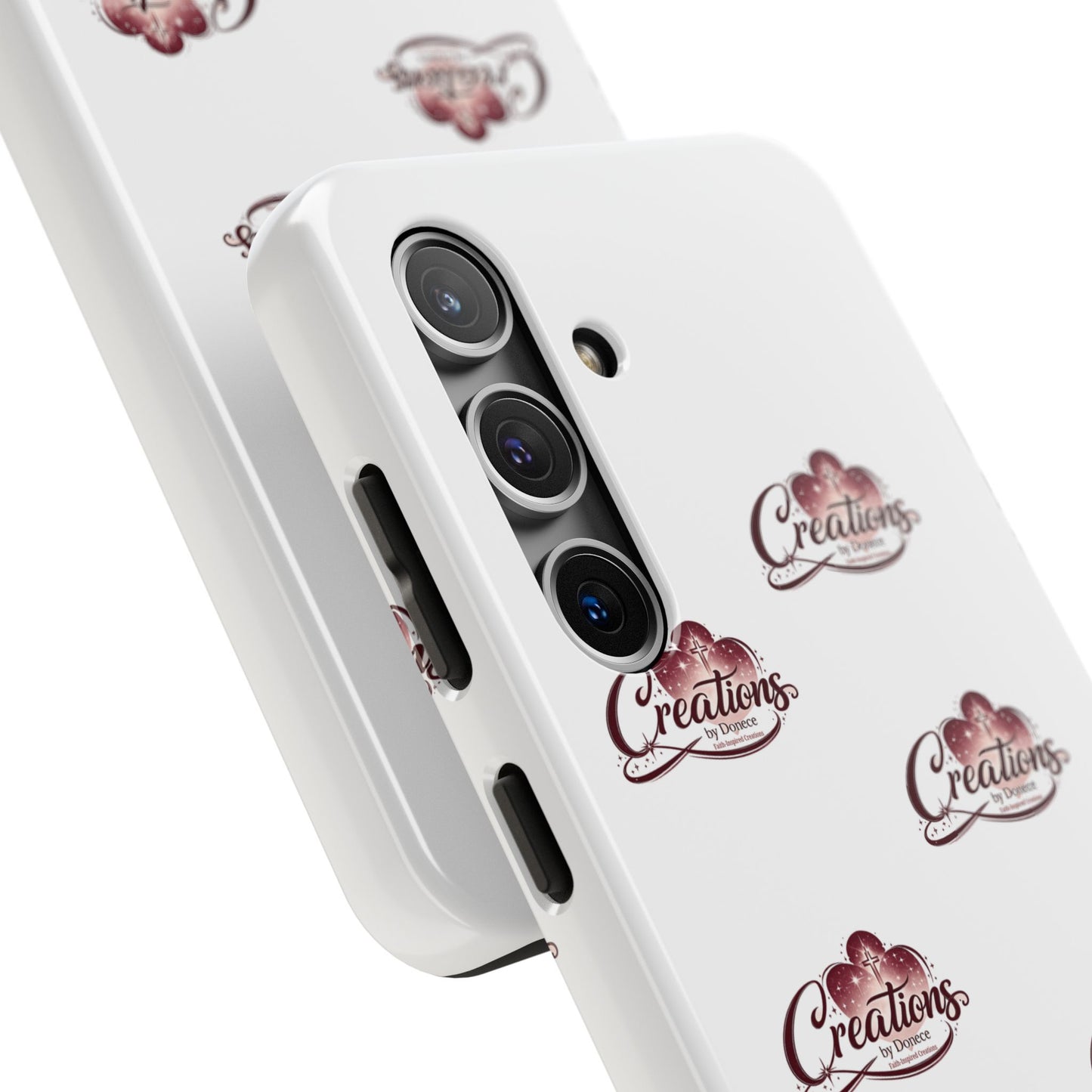 Logo Pattern Tough Phone Case — Creations Repeat Design