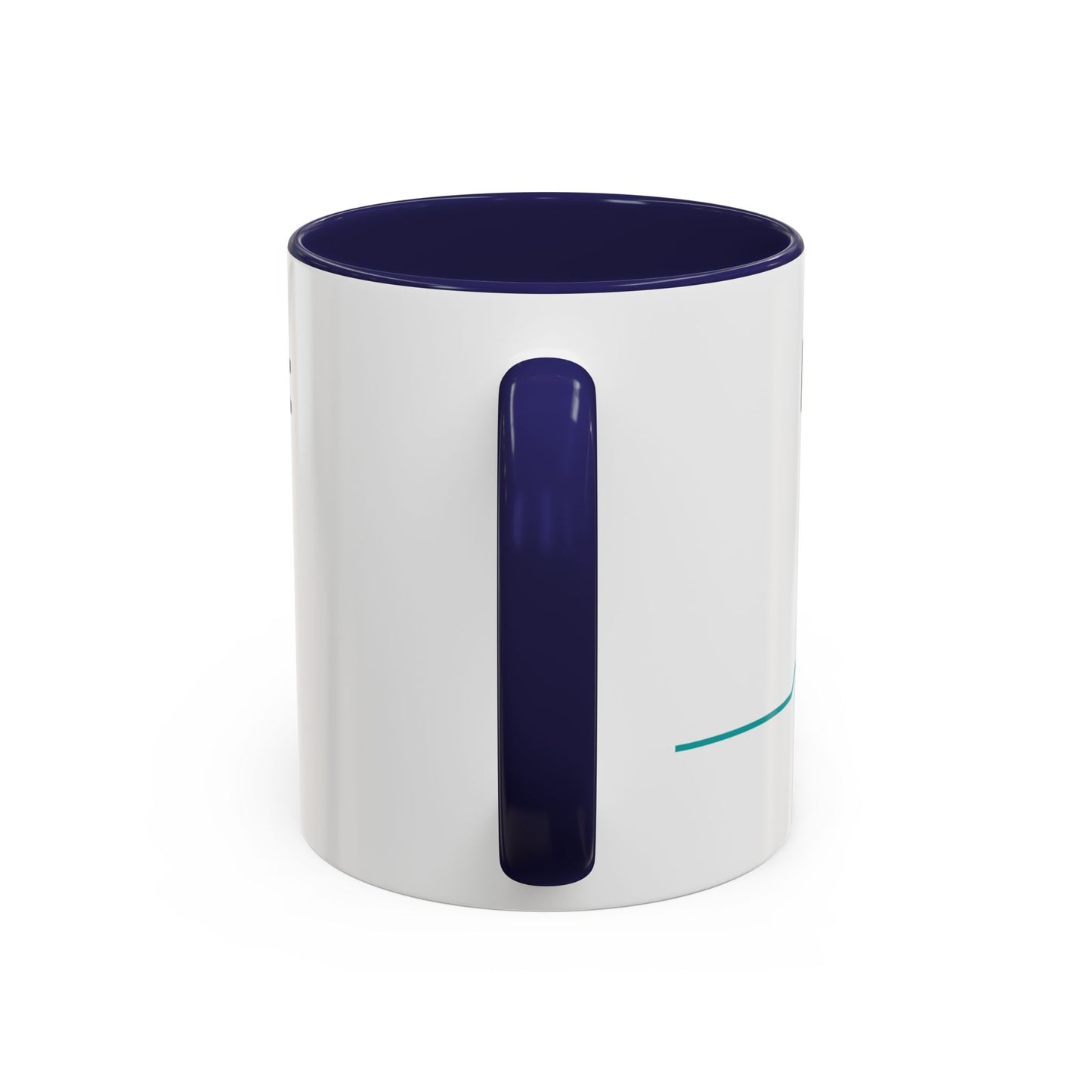 Diabetes Won't Define Me Accent Coffee Mug — "I Walk by Faith" Inspirational Tea Cup
