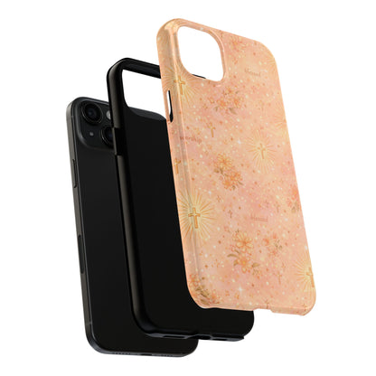 Blessed in Grace Phone Case | Christian floral iPhone Case
