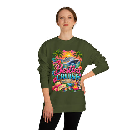 Besties Cruise Sweatshirt - Tropical Girls' Cruise Crewneck