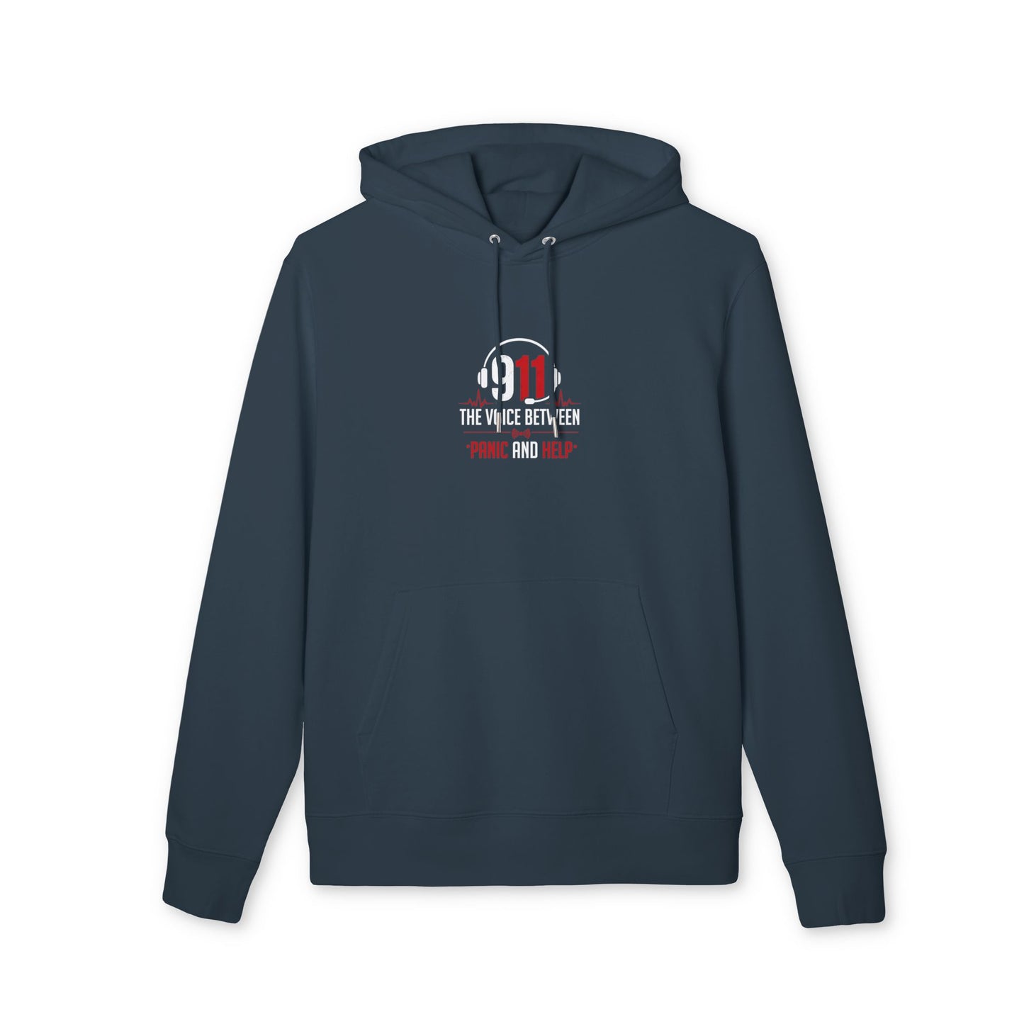 911 Dispatcher Hoodie — “The Voice Between Panic and Help” Emergency Responder Pullover