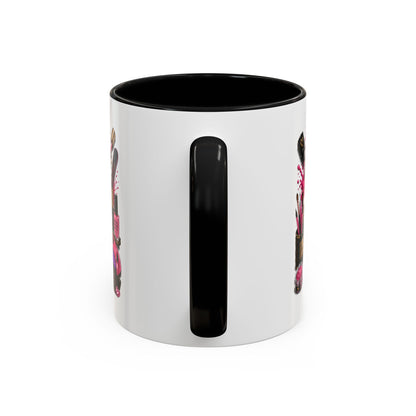 Coffee Mug — "Nails Are My Therapy" Pink Nail Tech Gift
