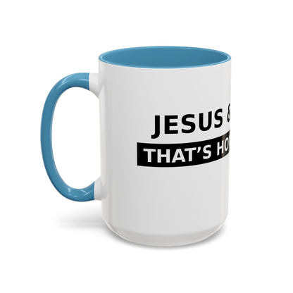 Coffee Mug — 'Caffeine & Insulin: That’s How I Function' Accent Mug
