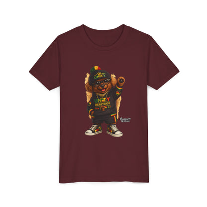 Kids Unity Heritage Tee — Youth Short Sleeve Shirt with 'Unity' Design