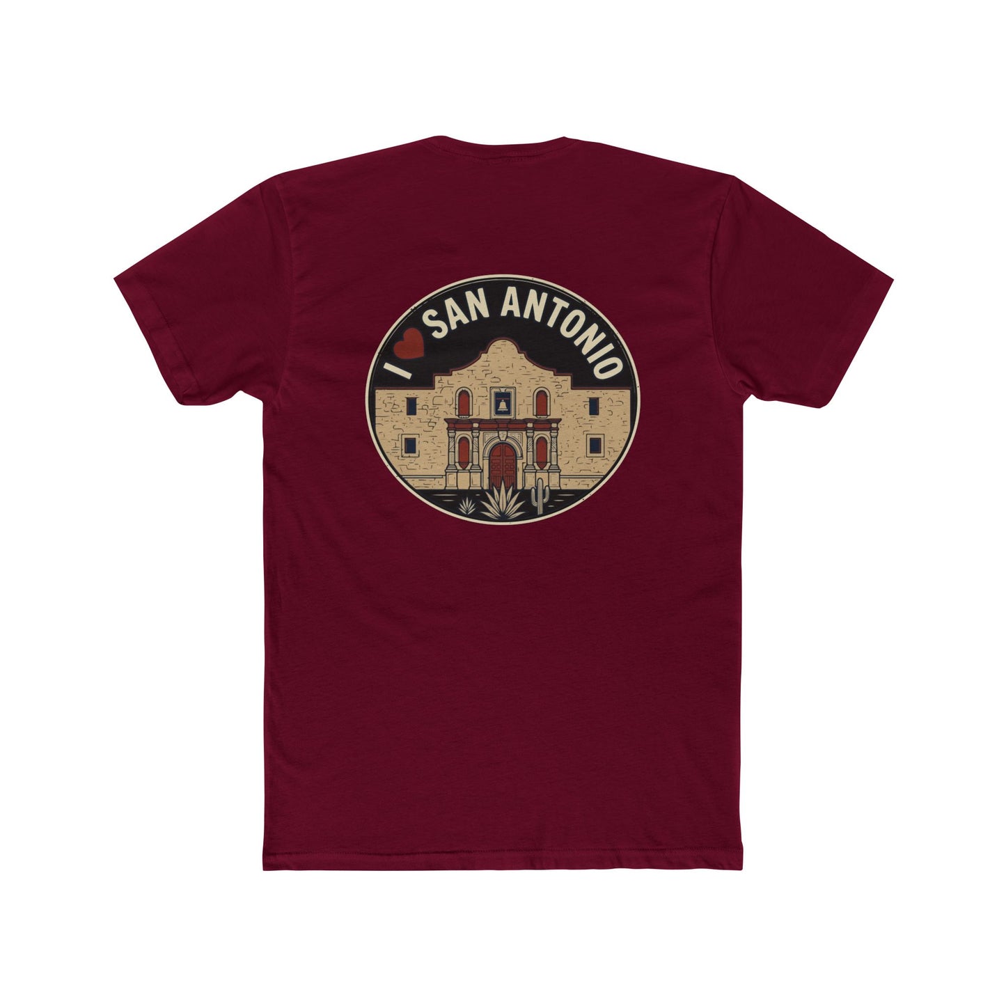 San Antonio Alamo T-Shirt — I  San Antonio Vintage Travel Tee
