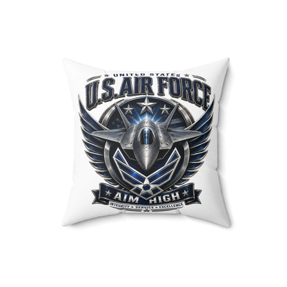 U.S. Air Force 'Aim High' Decorative Throw Pillow