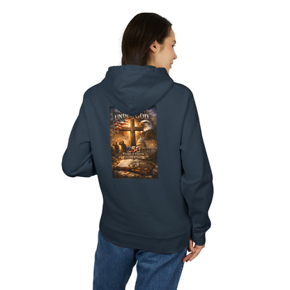 Under God Cross Hoodie — Christian Faith Inspirational Pullover