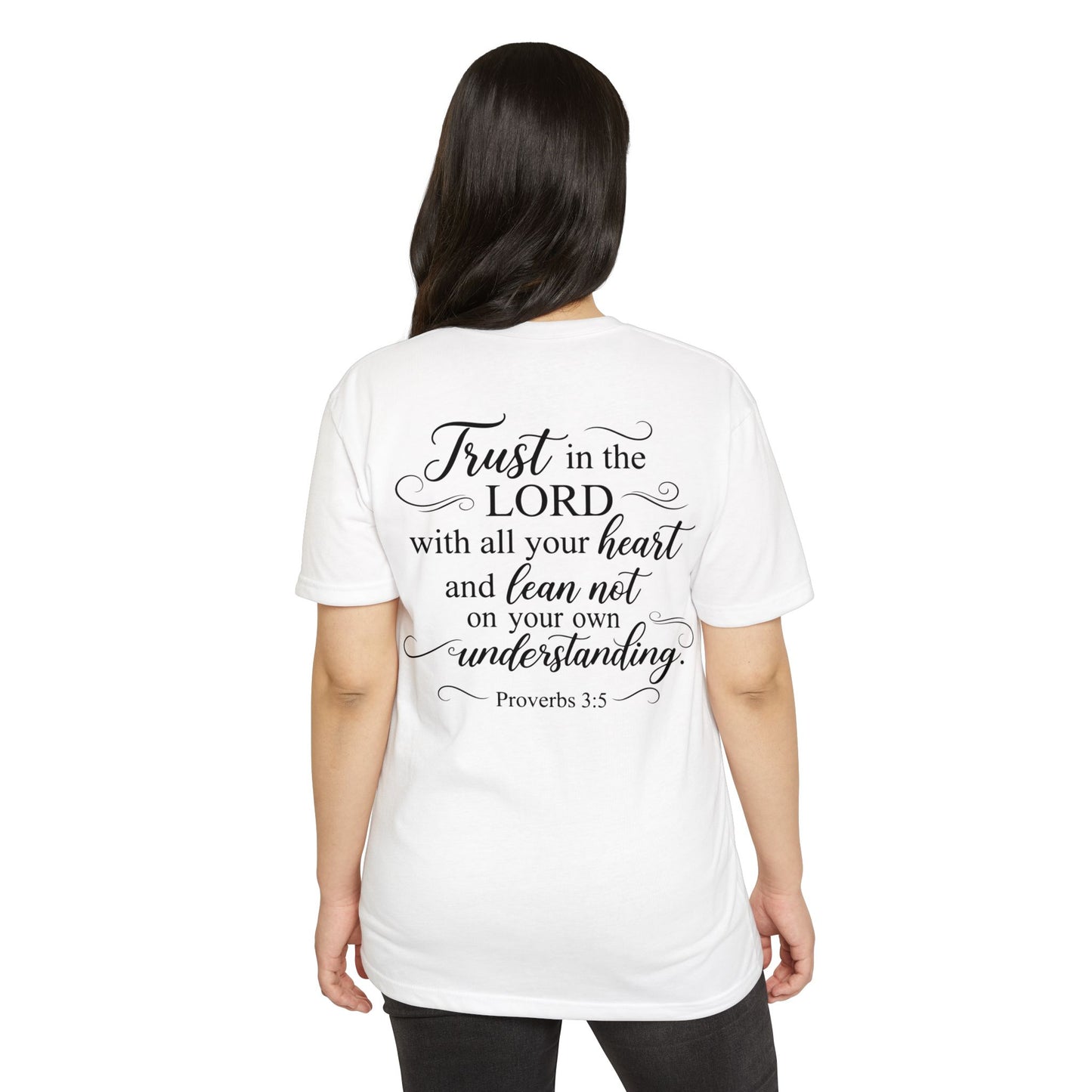 Proverbs 3:5 Faith T-Shirt — "Trust in the Lord" Inspirational Christian Tee