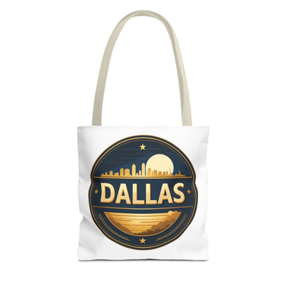 Dallas Skyline Circle Tote