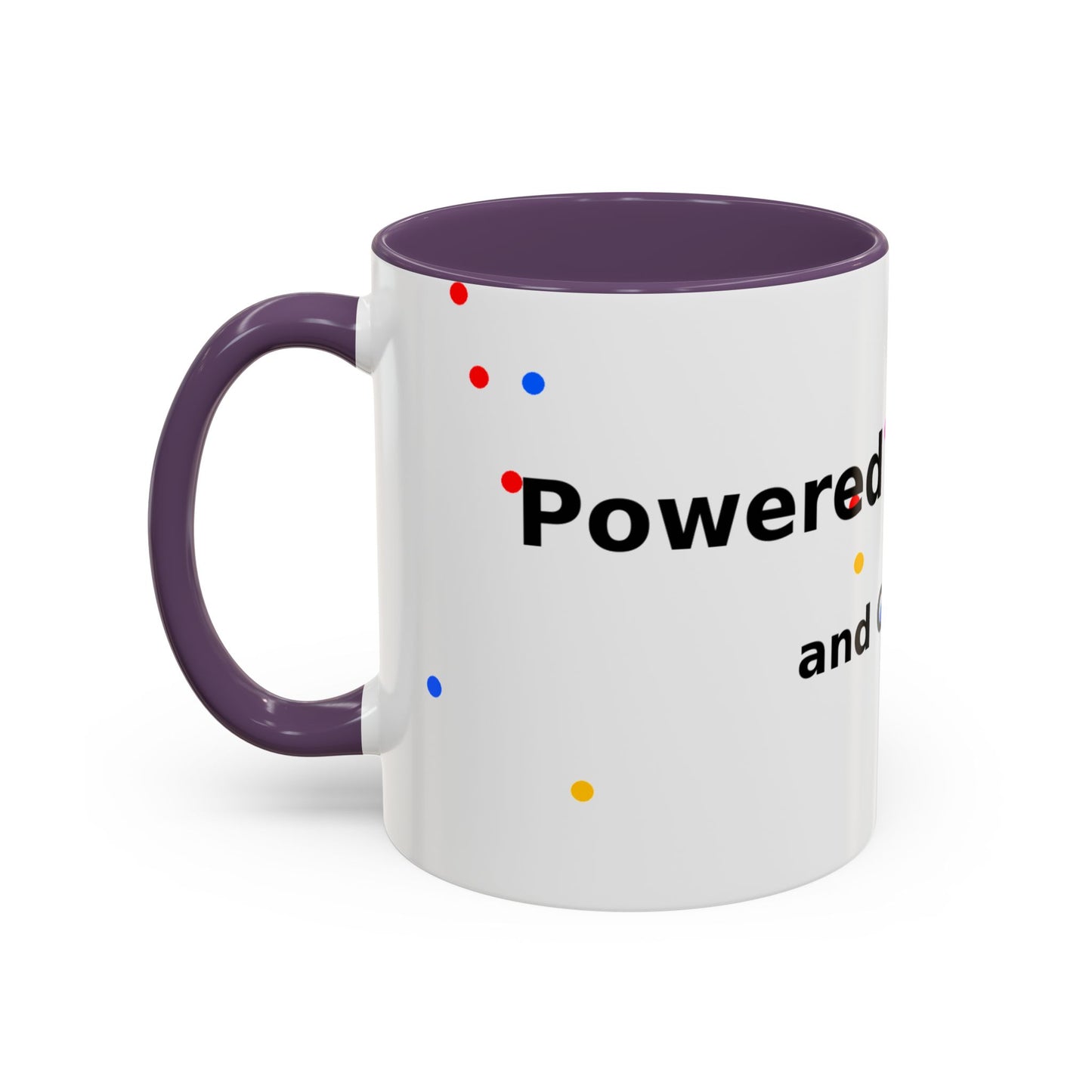 ADHD and Coffee Accent Mug — Funny Neurodivergent Travel Coffee Cup