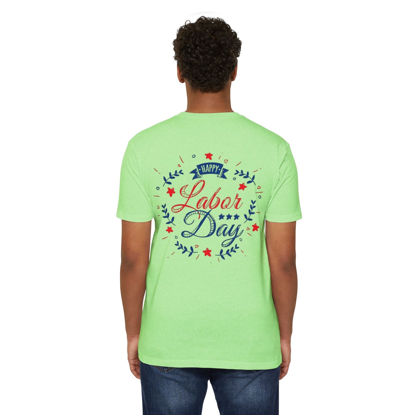 Labor Day T-Shirt – "Happy Labor Day" Patriotic Holiday Tee