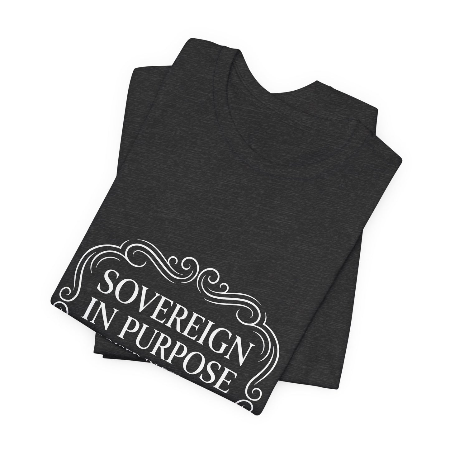 Sovereign in Purpose T‑Shirt — "Poised in Power" First Lady Tee