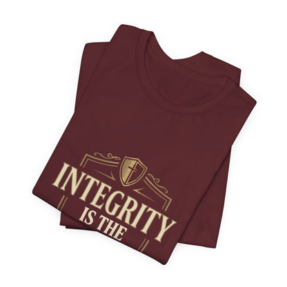Integrity Is The Ministry Bishop T-Shirt