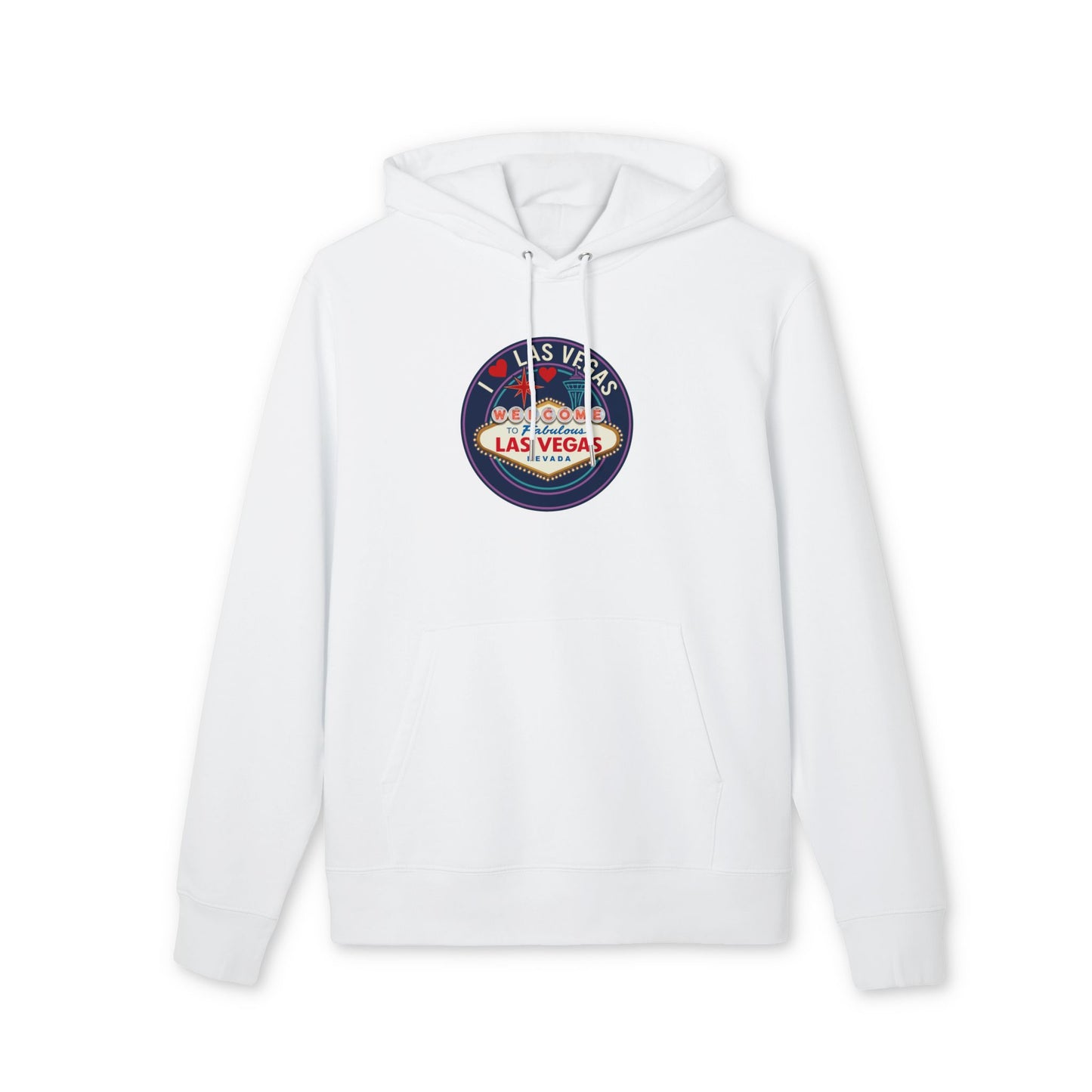 Las Vegas Sign Hoodie — Retro Welcome to Las Vegas Pullover