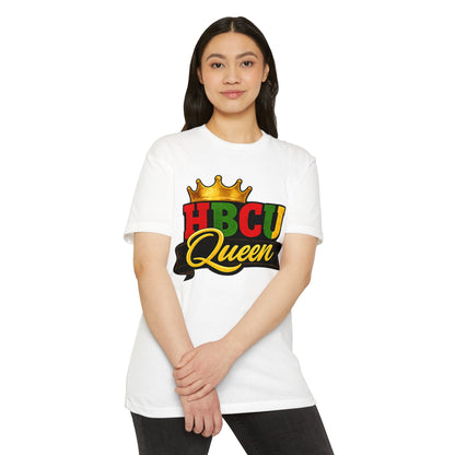 HBCU Queen T-Shirt — Retro Crown Black History Tee for College Pride