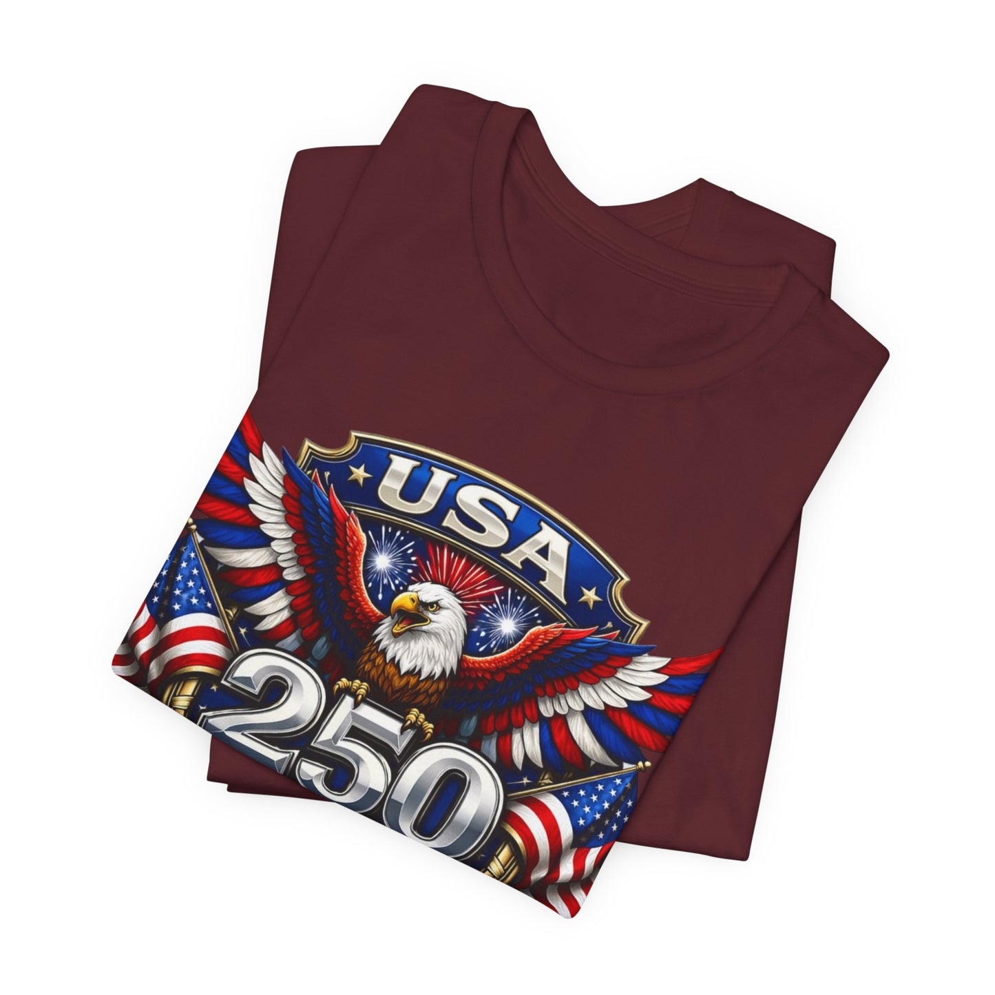 USA 250th Eagle T-Shirt — 1776–2026 Patriotic American Independence Tee