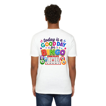 Bingo T-Shirt — "Today Is a Good Day for Bingo" Colorful Game Night Tee