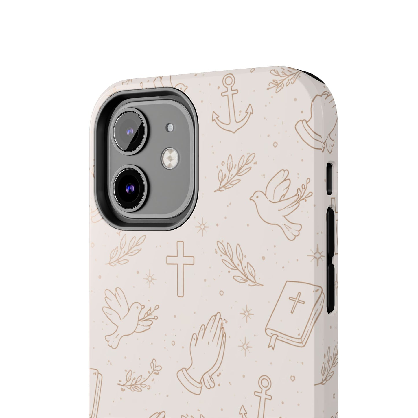 Symbols of Grace Phone Case | Christian Floral iPhone Case