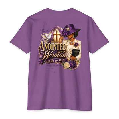 Anointed Woman T-Shirt — "Called to Serve" Christian Faith Tee
