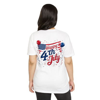 Happy 4th of July T-Shirt — Patriotic Independence Day Tee
