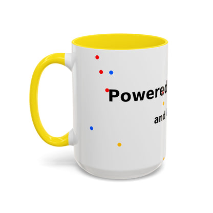 ADHD and Coffee Accent Mug — Funny Neurodivergent Travel Coffee Cup