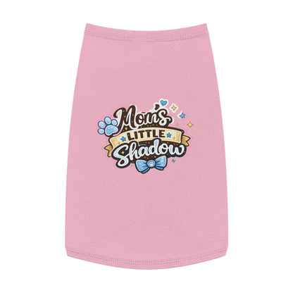Mom's Little Shadow Pet Tank — Cute Paw Print Dog Shirt