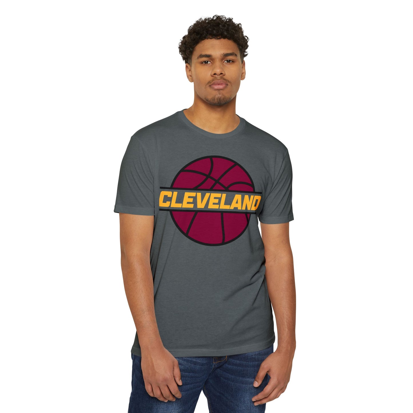 Cleveland Heart T-Shirt — Retro Script City Pride Tee