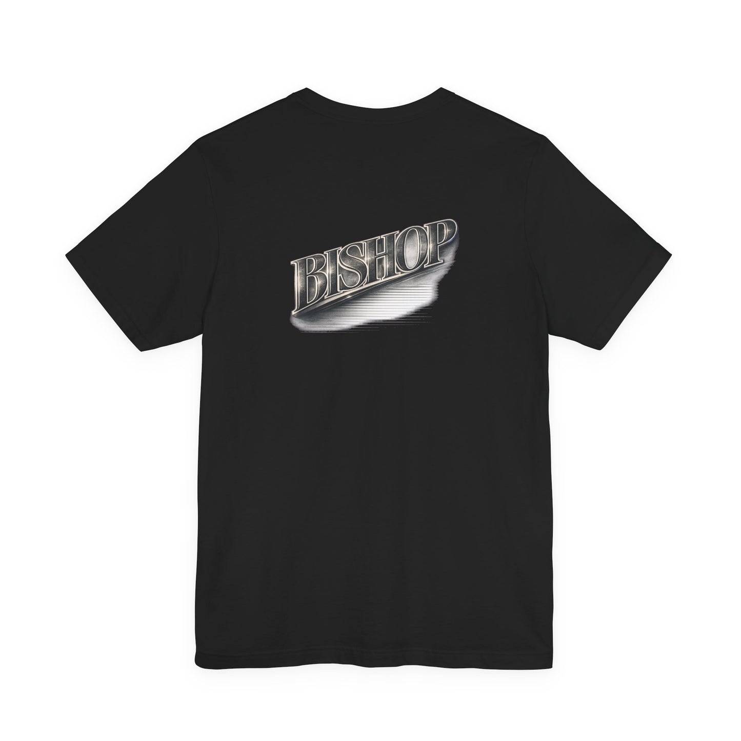 Bishop Retro Chrome Logo T‑Shirt