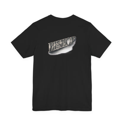 Bishop Retro Chrome Logo T‑Shirt