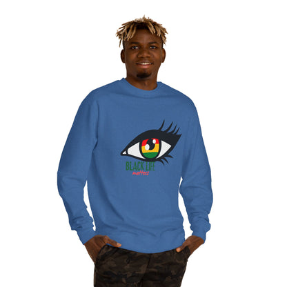 Black Life Matters Eye Graphic Sweatshirt