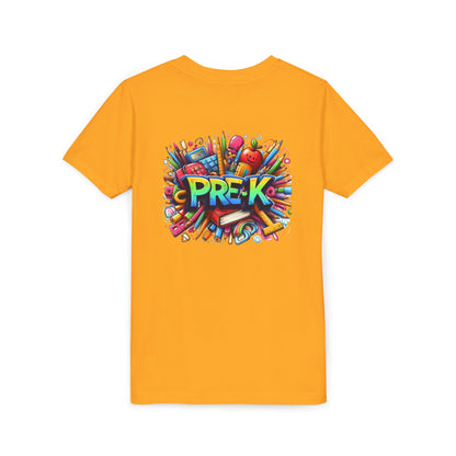 PRE-K Kids Tee — Colorful Back-to-School Pre-K Shirt for Preschoolers