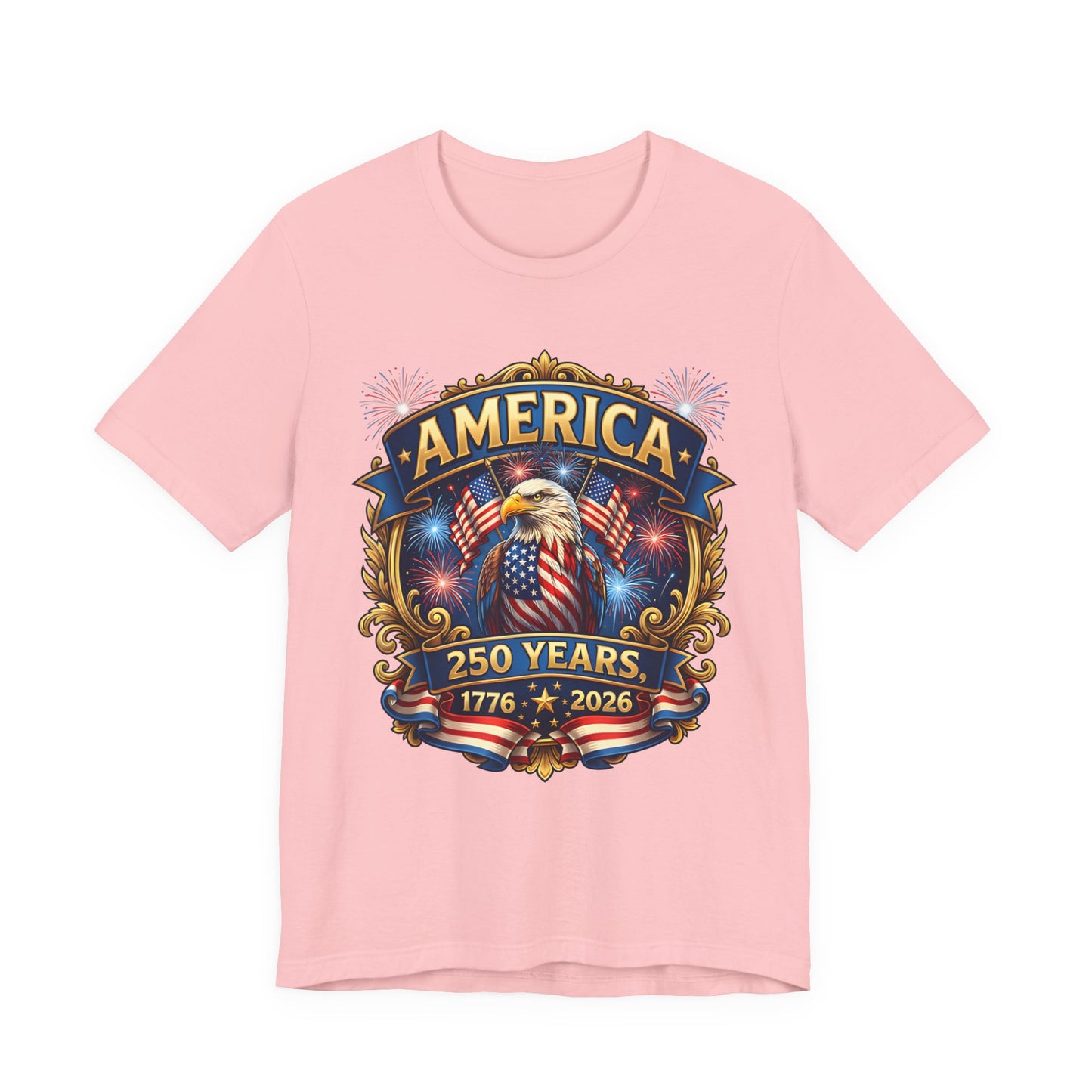 America 250th Anniversary T-Shirt — 1776–2026 Patriotic Eagle Tee