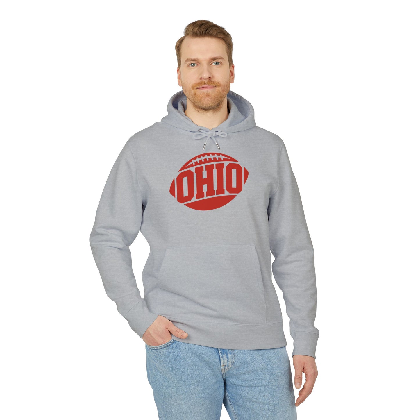 Ohio Football Hoodie — Vintage Football Graphic Sweatshirt