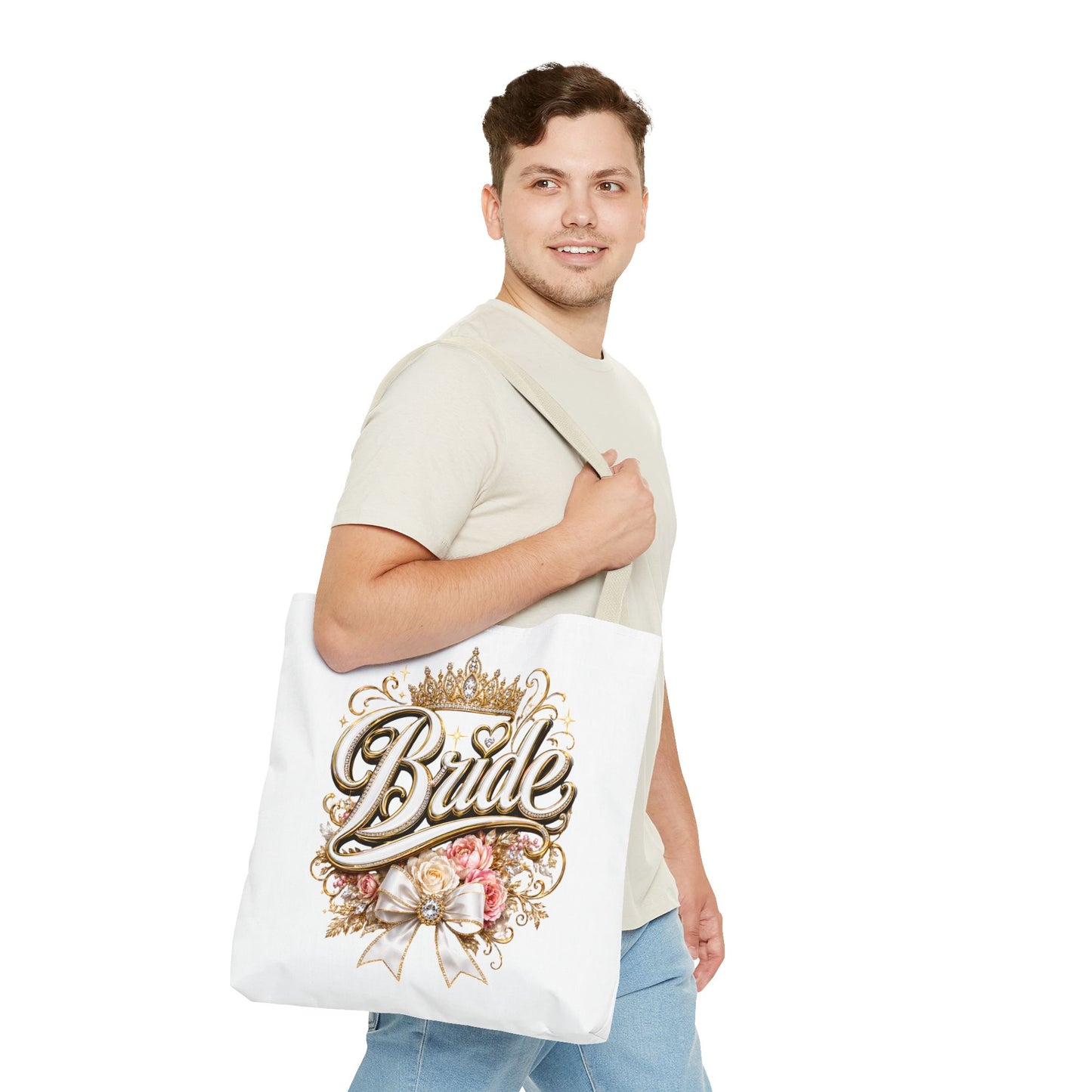 Bride Tote Bag — Bridal Shower, Bachelorette & Wedding Day Gift