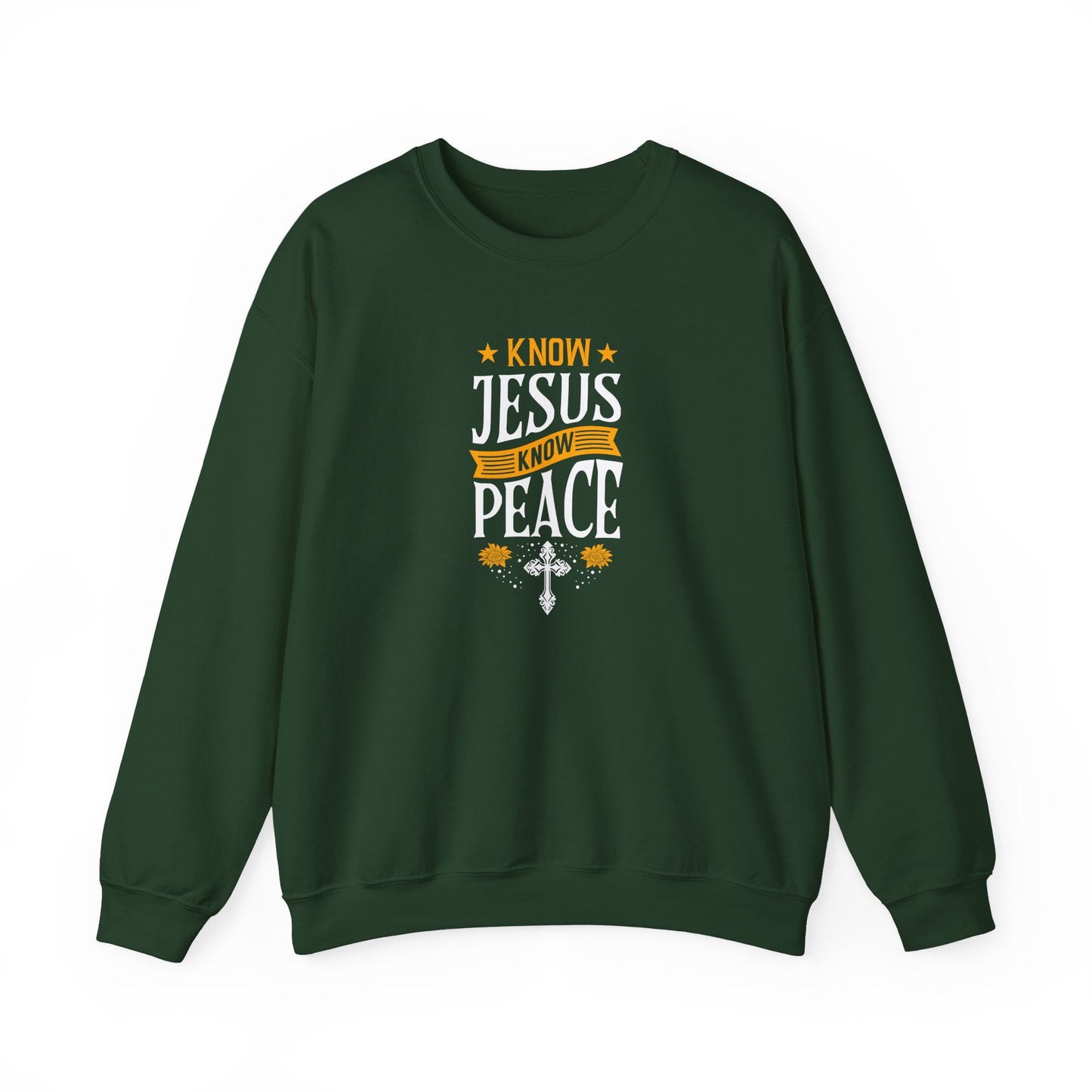 Know Jesus Know Peace Sweatshirt