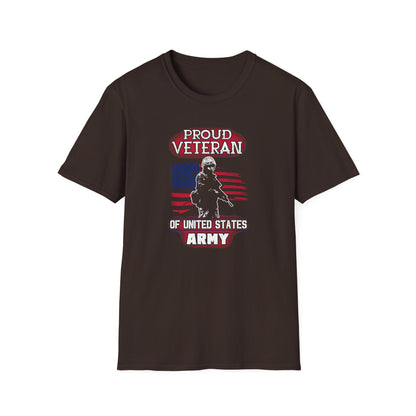 Proud Veteran United States Army  T-Shirt
