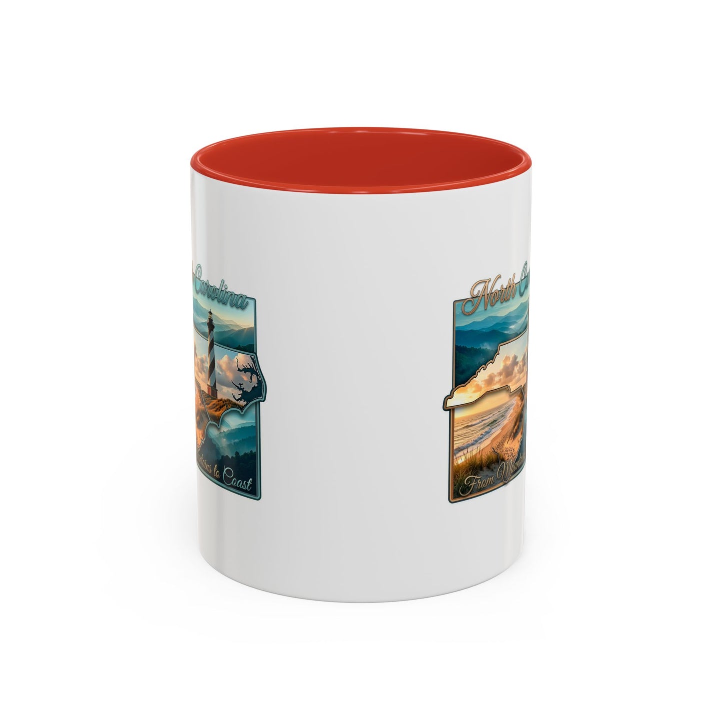 Coastal Lighthouse Coffee Mug – From Mountains to Coast Accent Mug