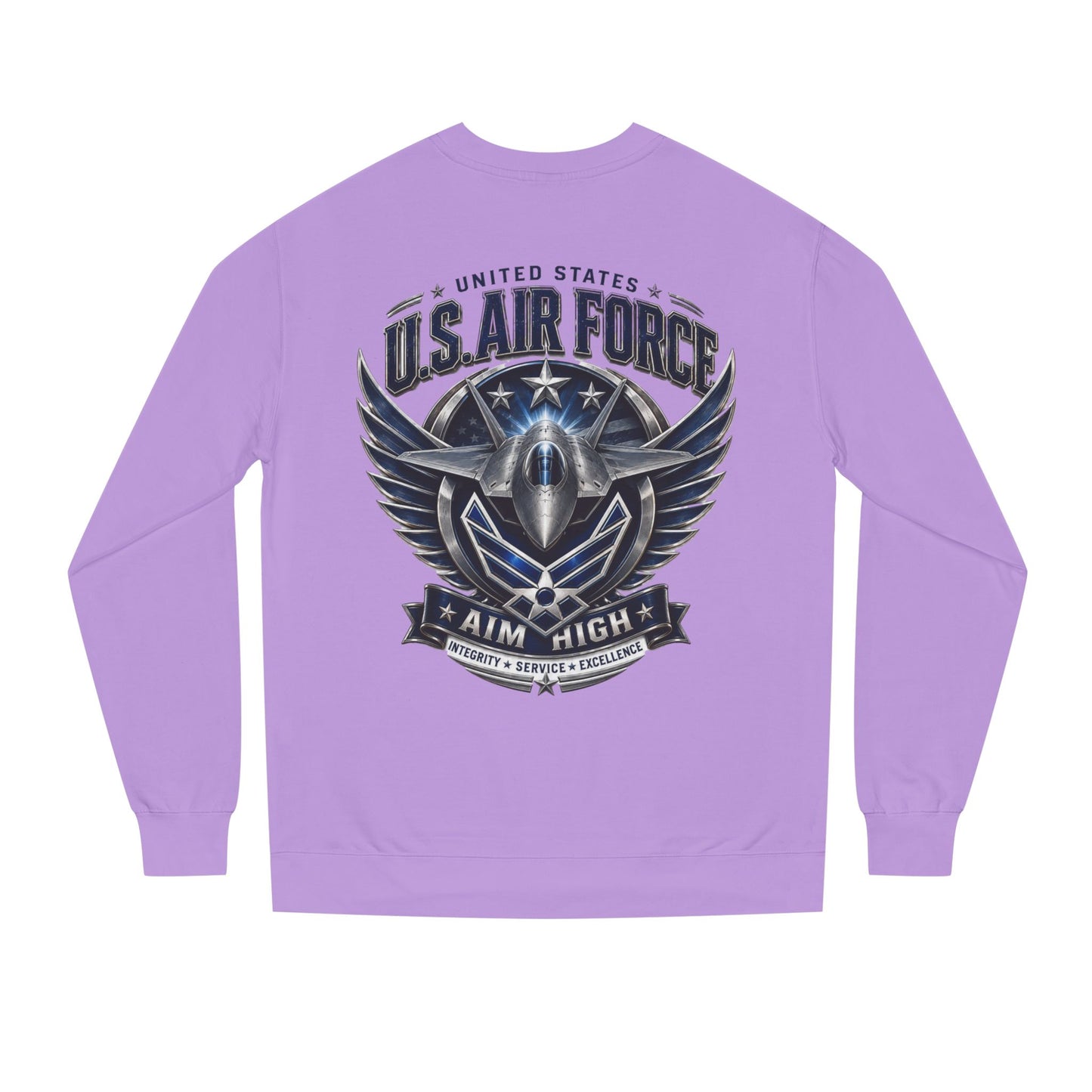 U.S. Air Force 'Aim High' Crewneck Sweatshirt — Military Aviation Graphic