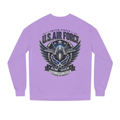 U.S. Air Force 'Aim High' Crewneck Sweatshirt — Military Aviation Graphic