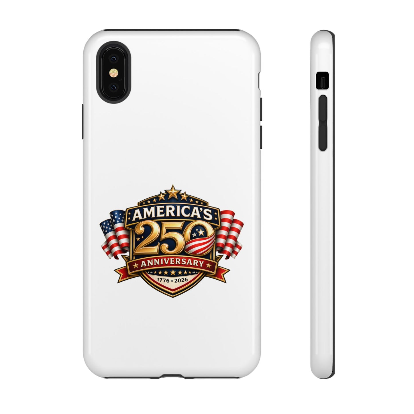 25th Anniversary Patriotic Phone Case — America’s Celebration Design