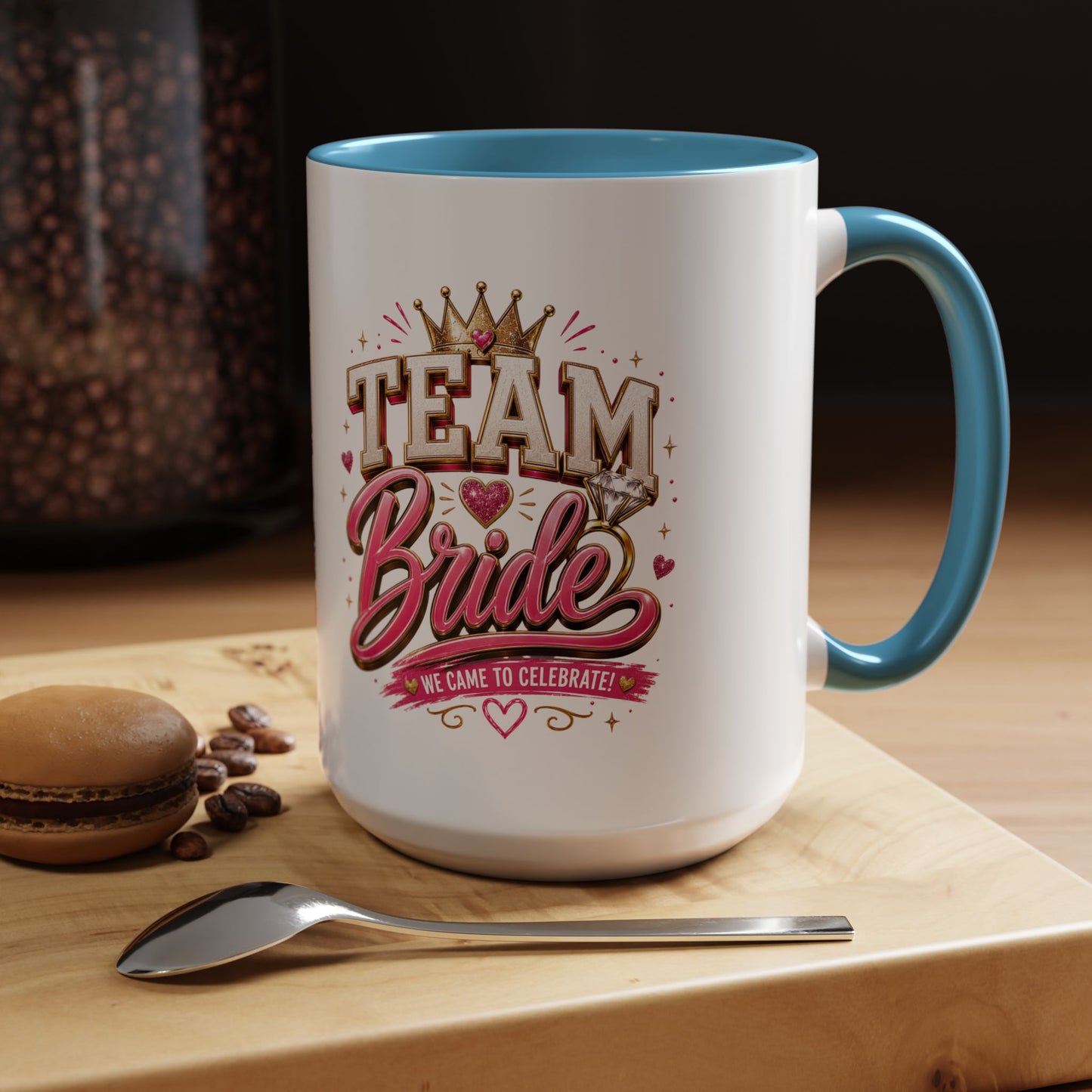 Team Bride Coffee Mug — 'Team Bride' Bachelorette Accent Mug (11/15oz)