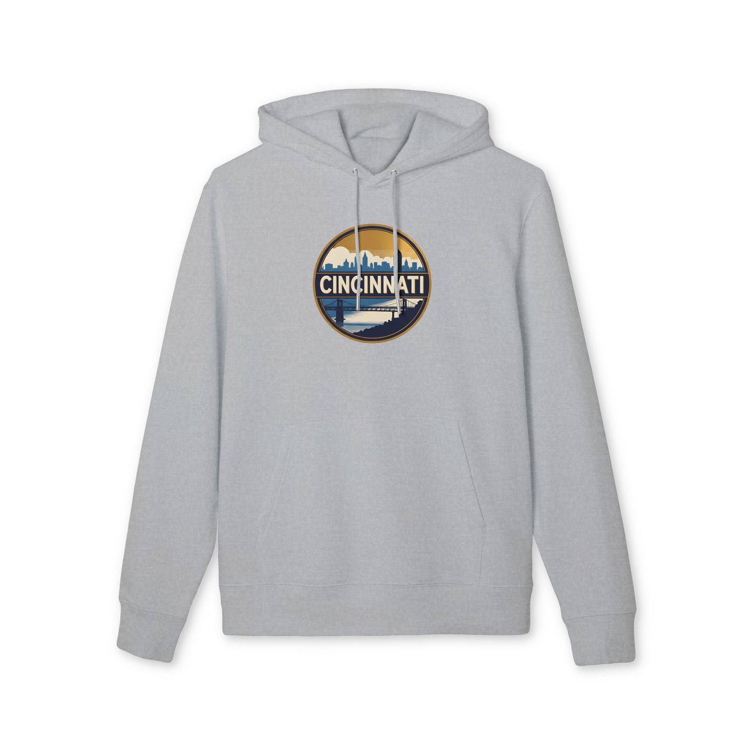 Cincinnati Skyline Hoodie – Retro Circle City Graphic