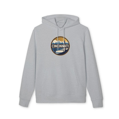 Cincinnati Skyline Hoodie – Retro Circle City Graphic