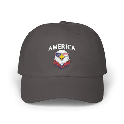 Dad Cap — Patriotic Eagle Embroidered Baseball Hat