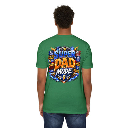 Super Dad Mode T-Shirt — Bold Father’s Day Graphic Tee