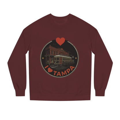 Tampa Sweatshirt — I  Tampa Vintage Streetcar Crewneck