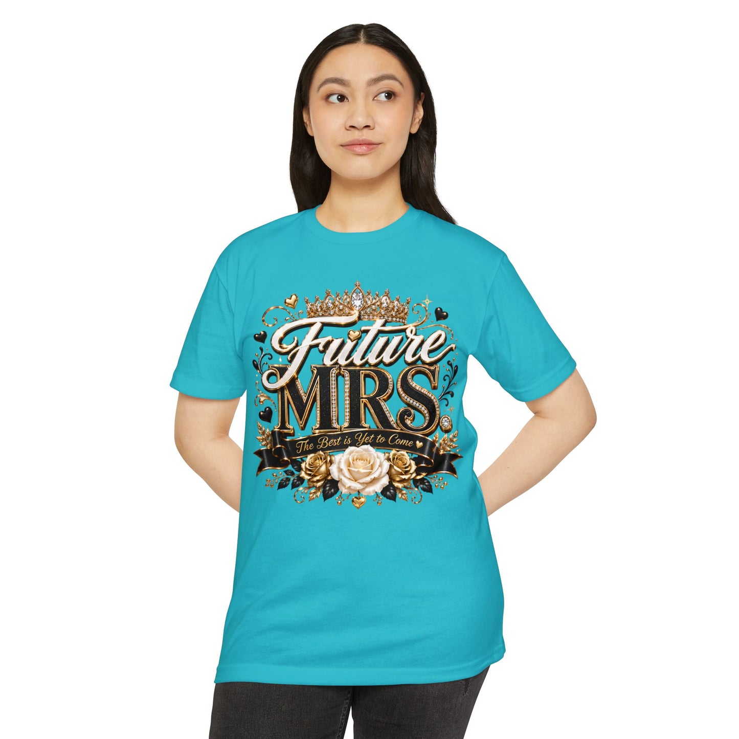 Future MRS T-Shirt — Bridal 'Future Mrs.' Graphic Tee for Bachelorette & Engagement
