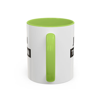 Coffee Mug — 'Caffeine & Insulin: That’s How I Function' Accent Mug