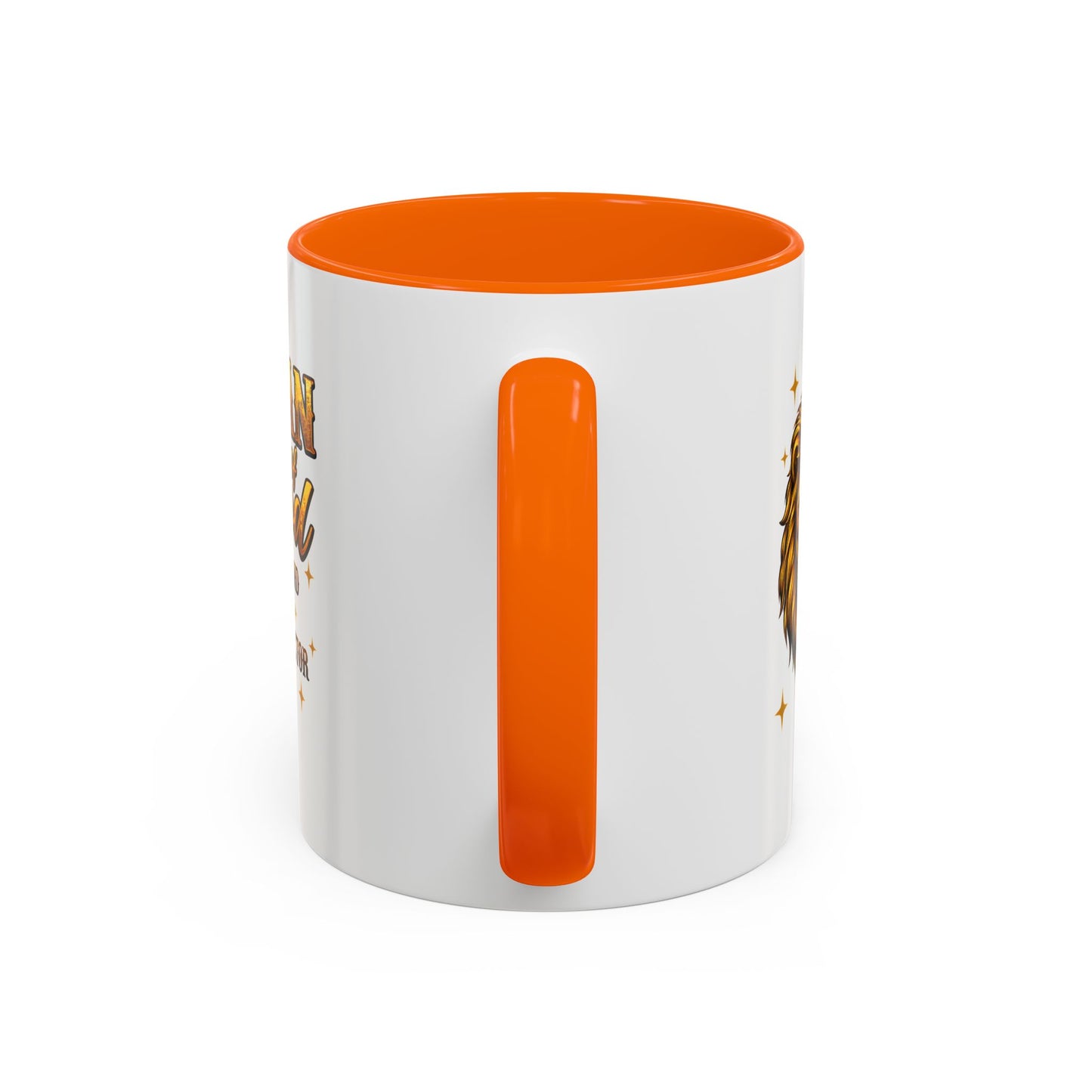Man of God Lion Coffee Mug — 'Man of God' Religious Gift for Husband, Dad, Protector