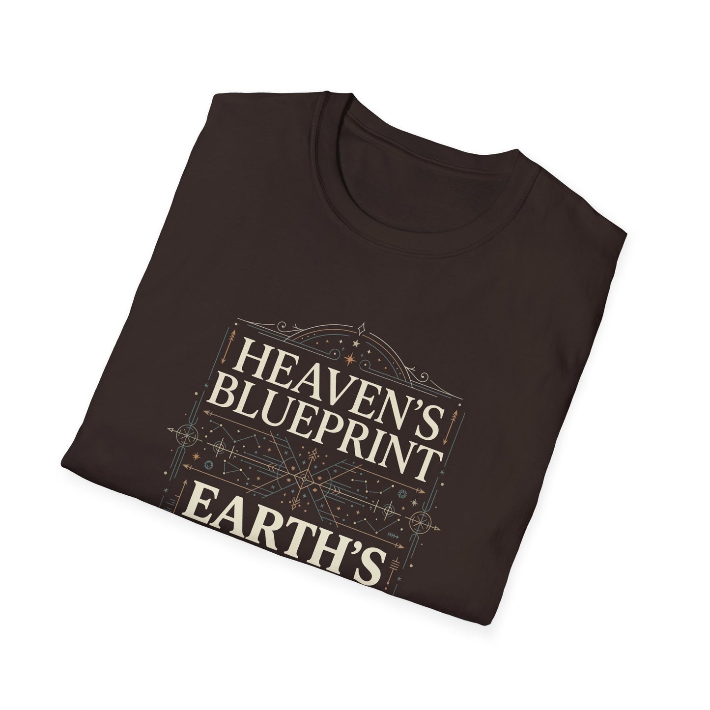 Heaven’s Blueprint, Earth’s Journey T-Shirt